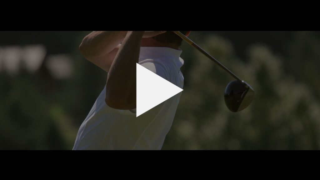 golf swing video image